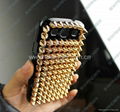 Handmade punk Stud Rivet mobile phone Case for Samsung galaxy S3 i9300 2