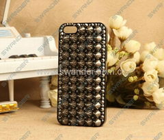 Fashion punk cell cover bling bling