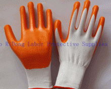 13G Nylon Nitrile Gloves