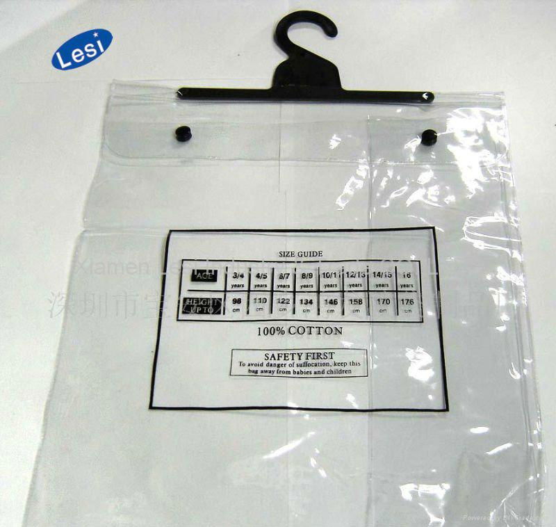 Recyclable Plastic Multifunctional Hook Bag For Packaging