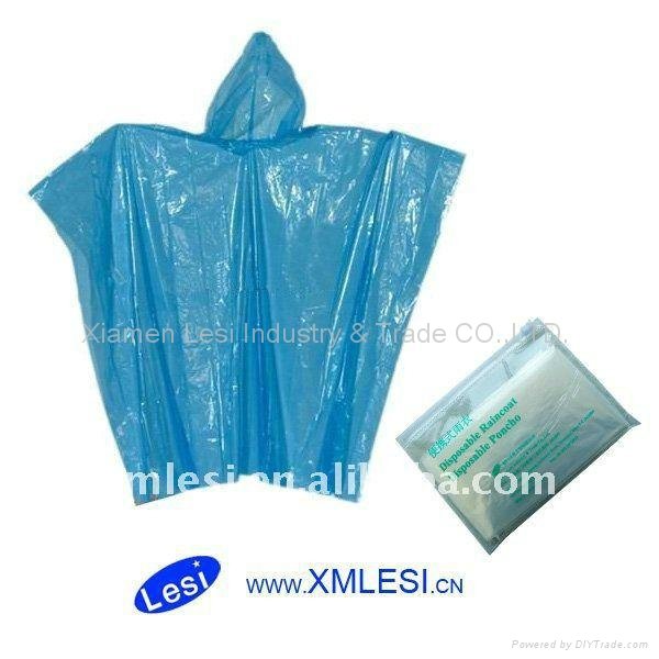 disposable plastic raincoats 