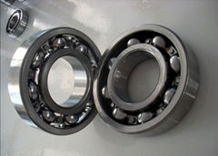 Low brication deep groove ball bearing