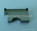 Precision mould part for electronics mould