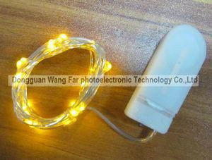 LED button battery copper wire string light WY-CG-008