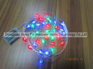 LED copper wire string light pearl shape WY-ZX-002