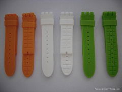 24mm Watch Band Silicone Watch Strap