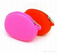 Zip Small Pocket Silicone Change Purse