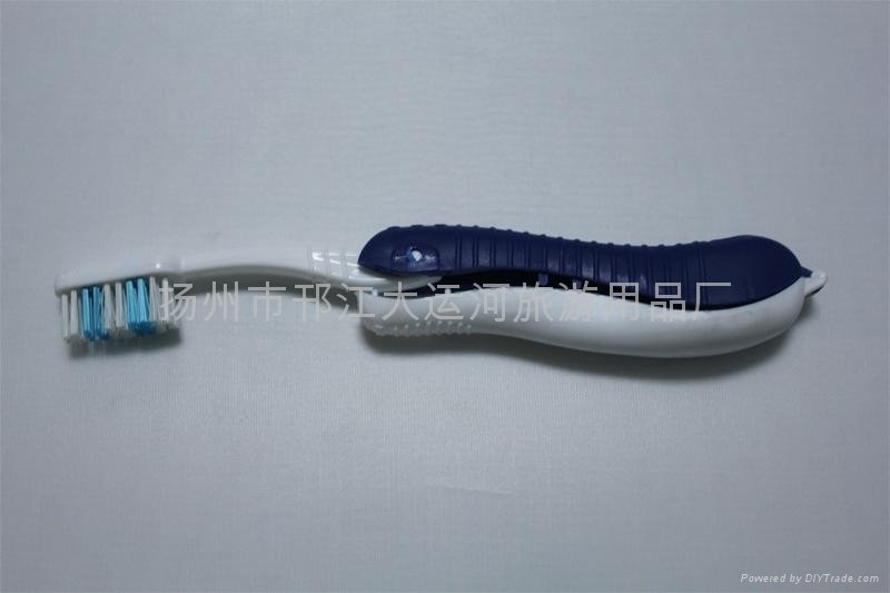 hotel disposable foldable toothbrush 2