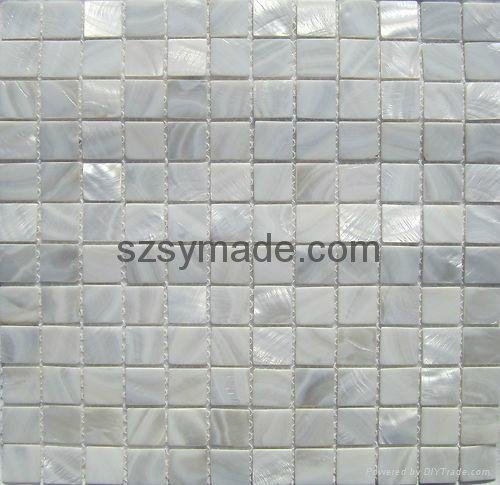 Hexagon pearl sheet super white bathroom mosaics