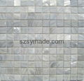 Hexagon pearl sheet super white bathroom mosaics