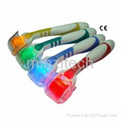 LED Titanium derma roller