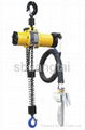 air hoist 100kg,single chain, without trolley 2