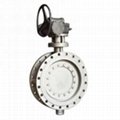Triple Eccentric Multiplex Ring Metal Seated Butterfly Valve 1