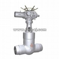 Pressure Self-sealing Bonnet Gear Drive Cast Steel Gate Valve