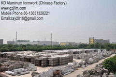 Aluminum formwork