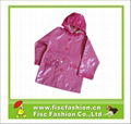 PUR012 Kids Light PU Wholesale Raincoat