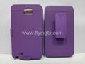 Kickstand case for samsung galaxy note i9220 1