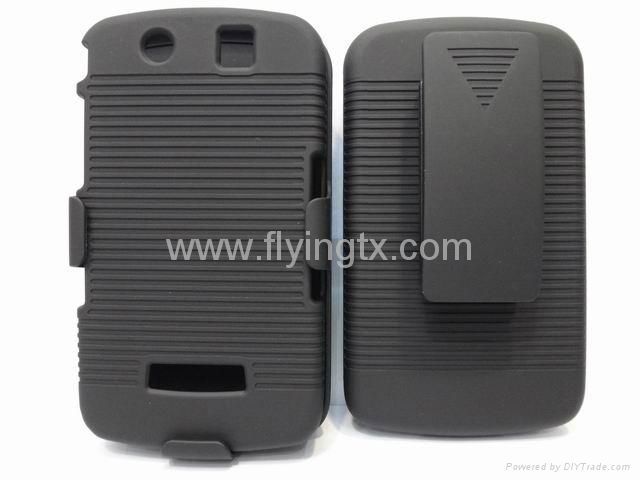 combo cell phone case for blackberry 9500