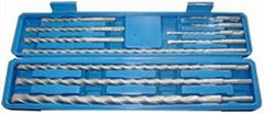 11pcs SDS Plus Chisels in Blow Mold Case 