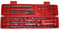 12pcs SDS Plus Chisels in Blow Mold Case