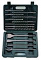 13pcs SDS Plus Chisels in Blow Mold Case