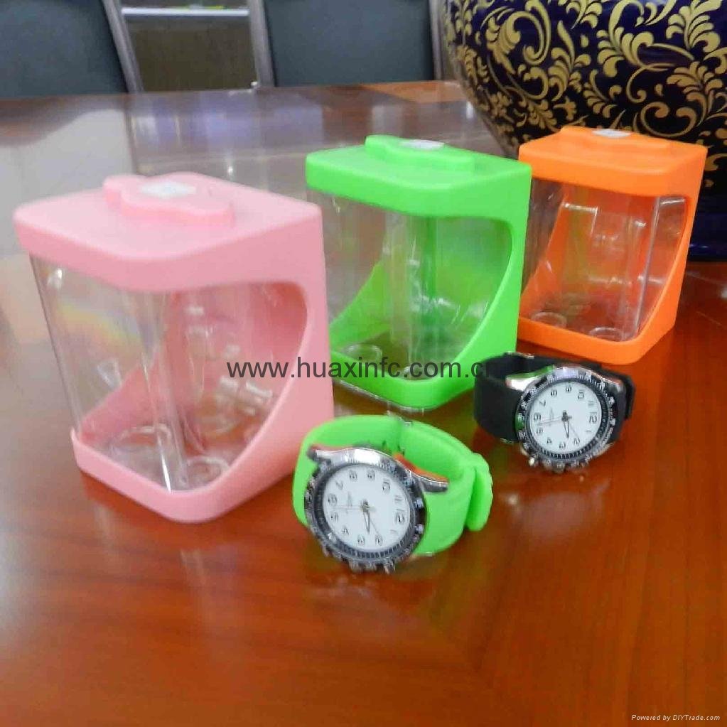 Plastic watch packing box