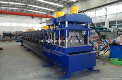 roof ridge cap forming machine