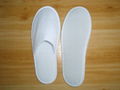 hotel terry closed toe anti-slip fabric slipper 1