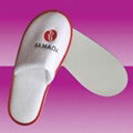 hotel 100% cotton velour slipper