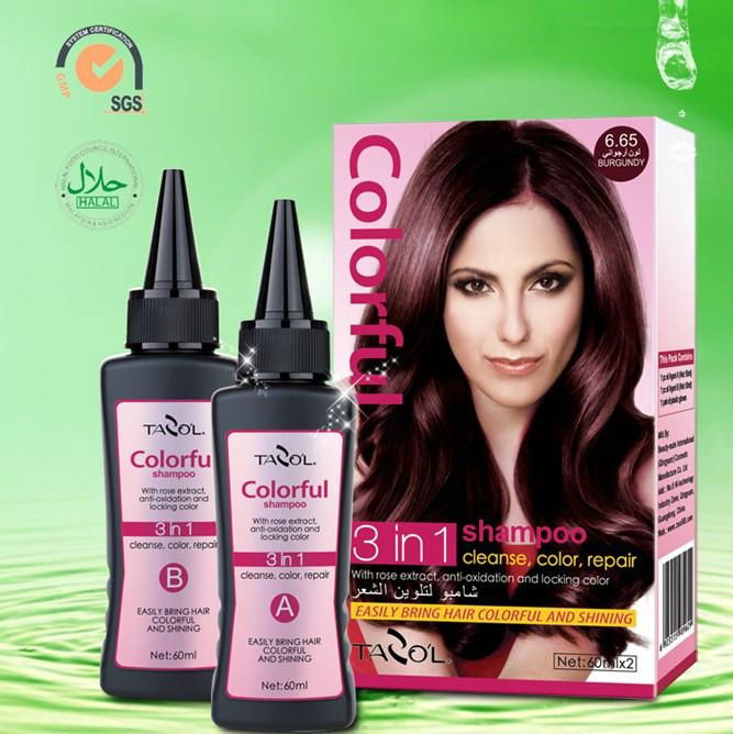 Colorful Hair Color Shampoo