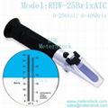 Wine/Oe Refractometer RHW-25BrixATC