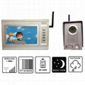 7'' color wireless video door phone 1