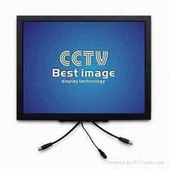 15-inch Plastic Casing Monitor with BNC-In, BNC-out, PAL/NTSC and 4:3 Screen 