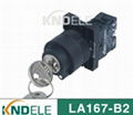 2 or 3 position key selector switch ,rotary switch XB2-EG 1