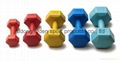 sand filling dumbbell 1