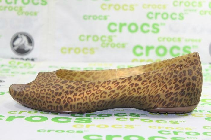 2012 newest hot selling Original Crocs Animal Carlie flat women  3