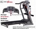 Patent 2.5HP treadmill with sit-up bench