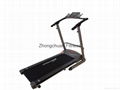 Fodling handlebar treadmill with