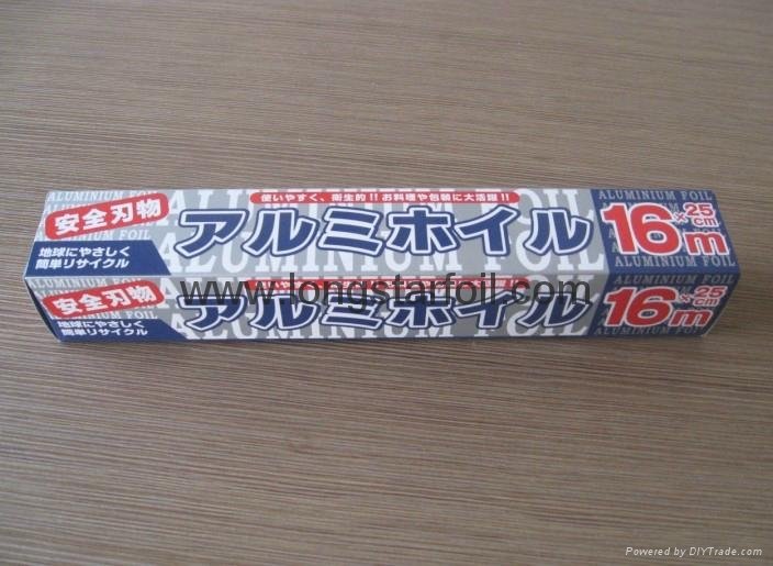 Household aluminium foil rolls for JAPAN market 5