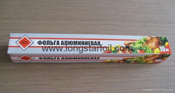 Household aluminium foil rolls for Russia Market 2