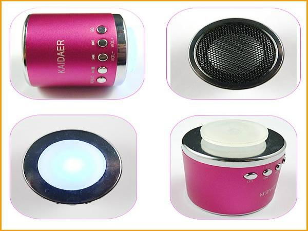 Mini speaker support FM radio Mirco sd card USB  3