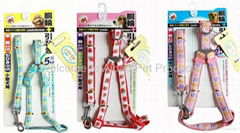 Pet Harness&Leash(Embroidery)