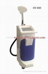 10x20mm Spot-size 808nm Diode Laser Hair Removal with Headpiece Cooling