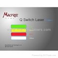  650nm & 585nm & 1064nm & 532nm Medical Active EO Q Switch ND YAG/Dye Laser  4