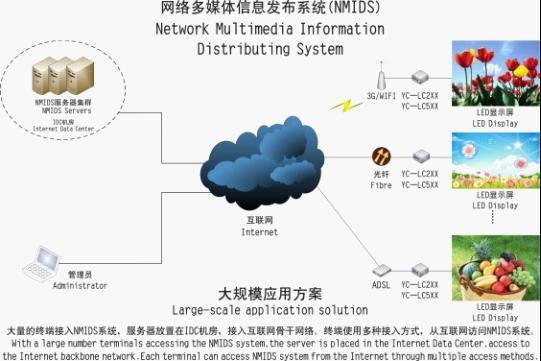 Network Multimedia Information Distributing System
