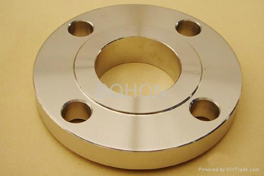 Plate flat flanges