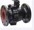 Cast iron ball valve