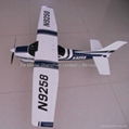 Blue Big Cessna 1400mm epo trainer plane