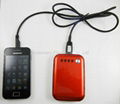 wholesale 2500mAh power bank D08 for iphone ipad ipod psp camera portable game 1