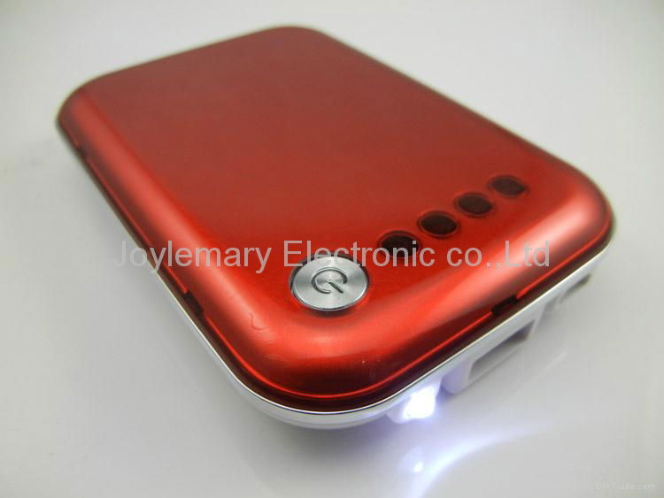 wholesale 2500mAh power bank D08 for iphone ipad ipod psp camera portable game 2